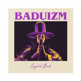 Baduizm Erykah Purple Posters and Art